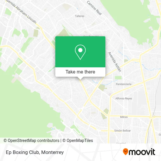 Ep Boxing Club map