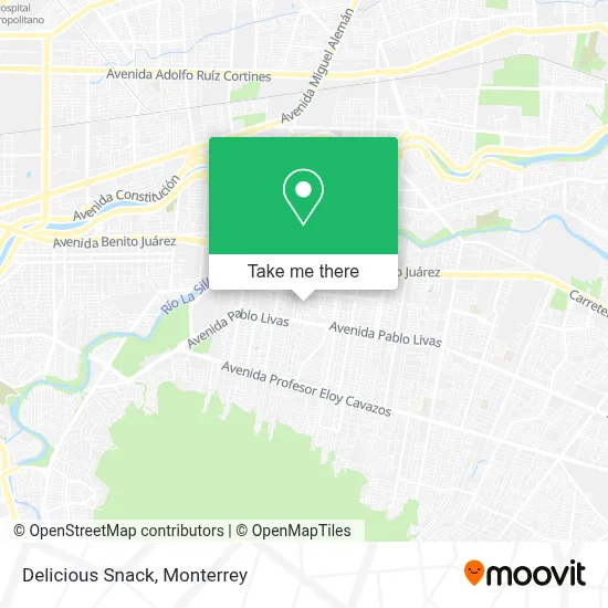 Delicious Snack map