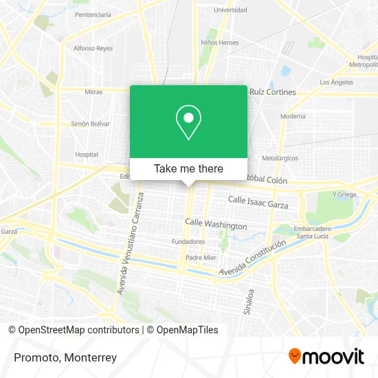 Promoto map