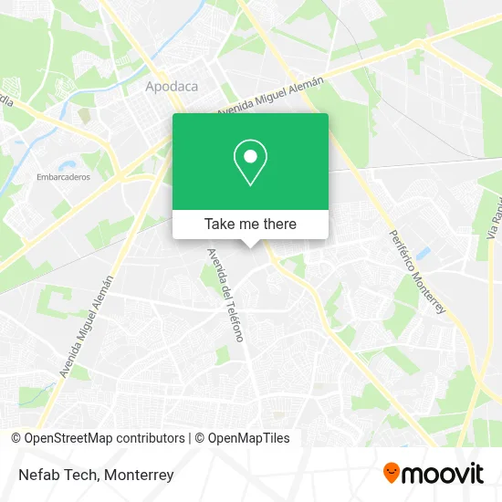 Nefab Tech map