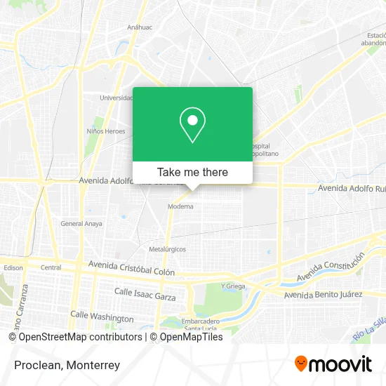 Proclean map