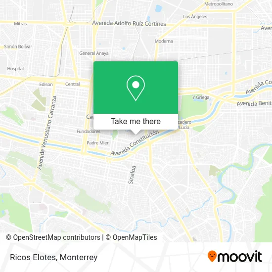Ricos Elotes map