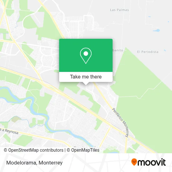 Modelorama map