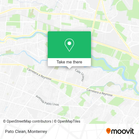 Pato Clean map