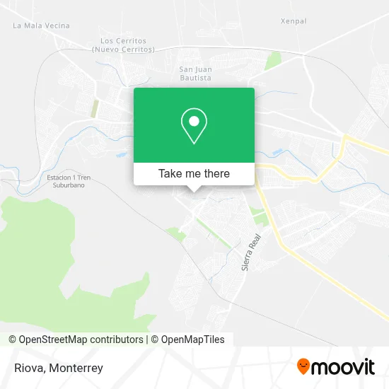 Riova map