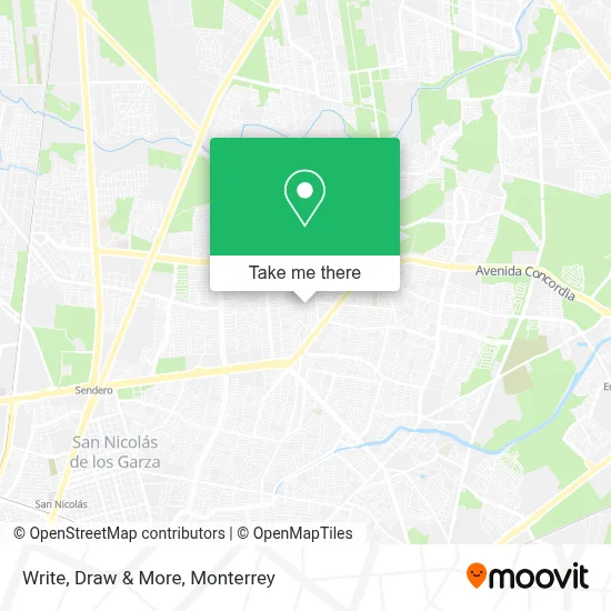 Write, Draw & More map