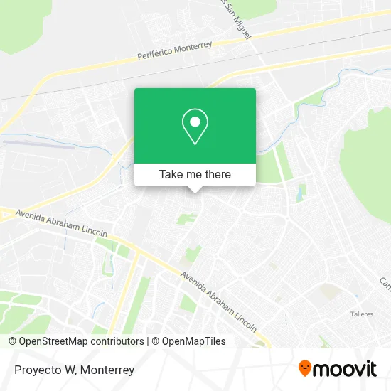 Proyecto W map