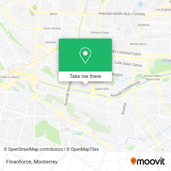 Finanforce map