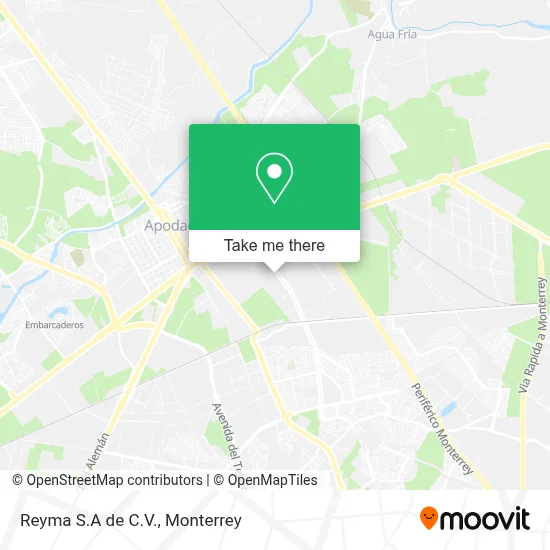 Reyma S.A de C.V. map