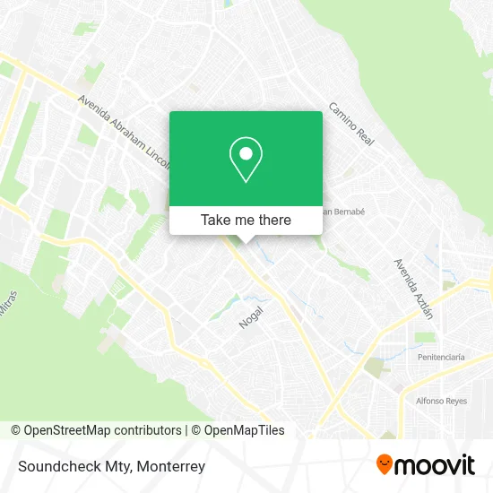 Soundcheck Mty map