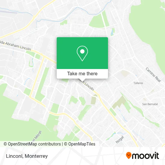 Linconl map