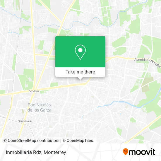 Inmobiliaria Rdz map