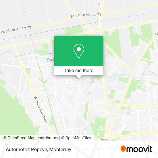 Automotriz Popeye map