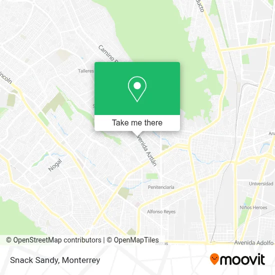 Snack Sandy map