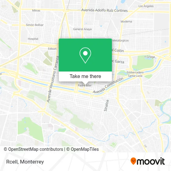 Rcell map