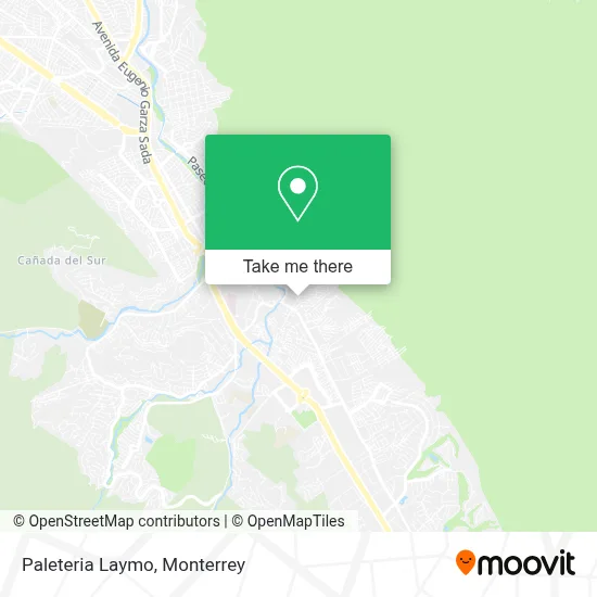 Paleteria Laymo map