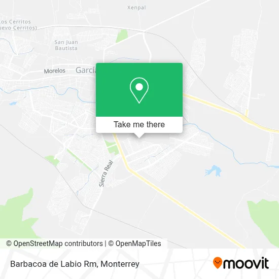 Barbacoa de Labio Rm map
