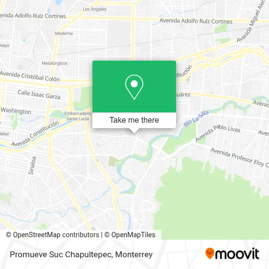 Promueve Suc Chapultepec map