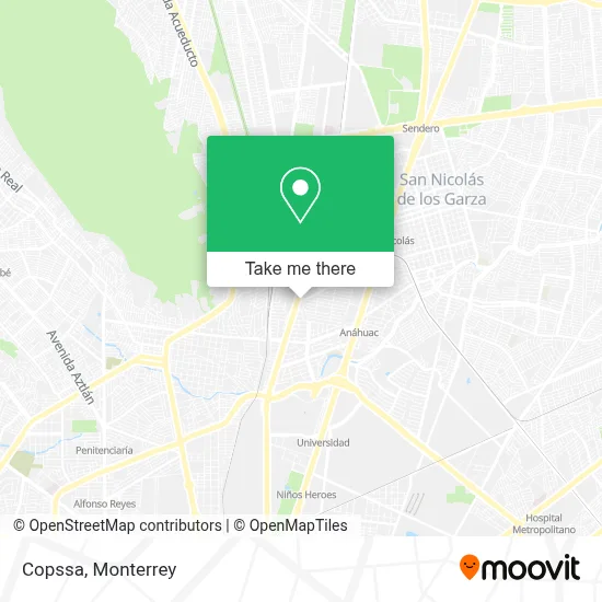 Copssa map