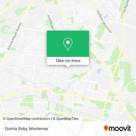 Quinta Ruby map
