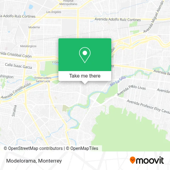 Modelorama map