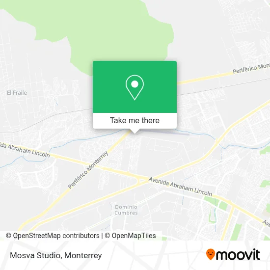 Mosva Studio map