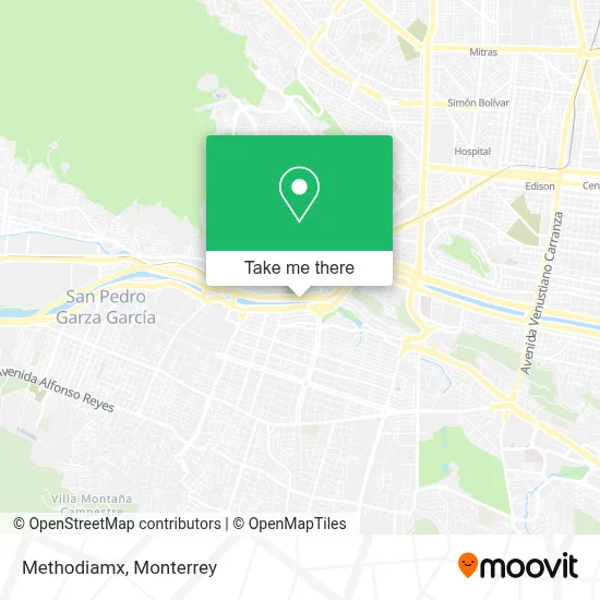 Methodiamx map
