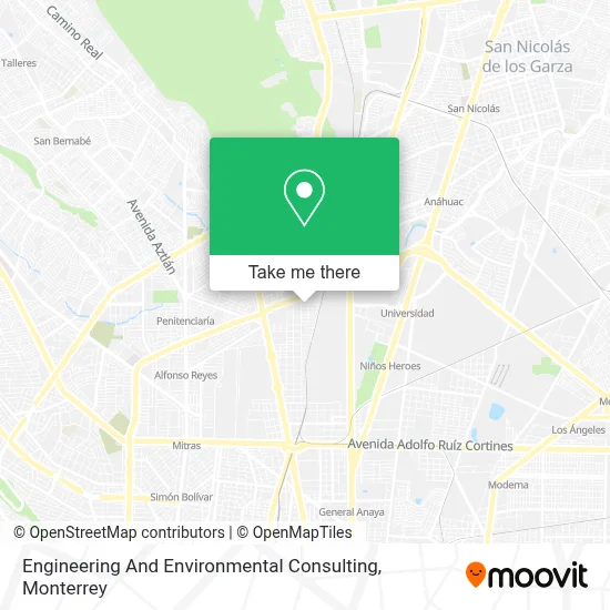 Engineering And Environmental Consulting map