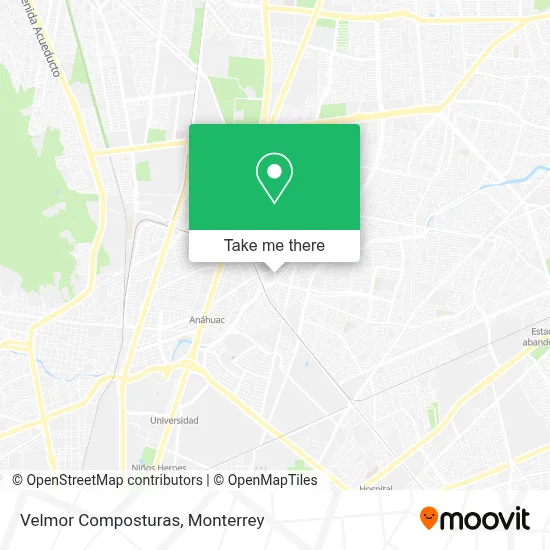 Velmor Composturas map