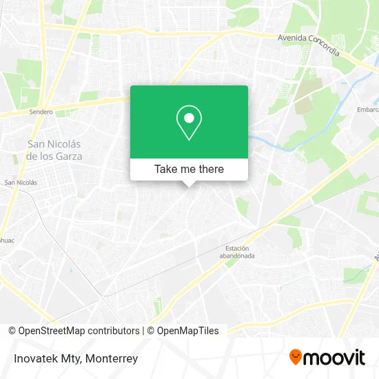 Inovatek Mty map
