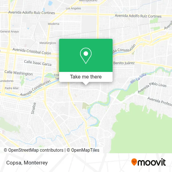 Copsa map