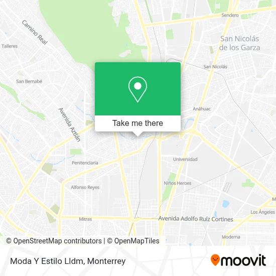Moda Y Estilo Lldm map