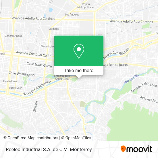Reelec Industrial S.A. de C.V. map