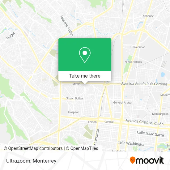 Ultrazoom map