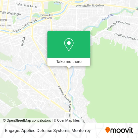 Engage: Applied Defense Systems map