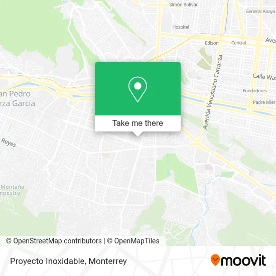 Proyecto Inoxidable map