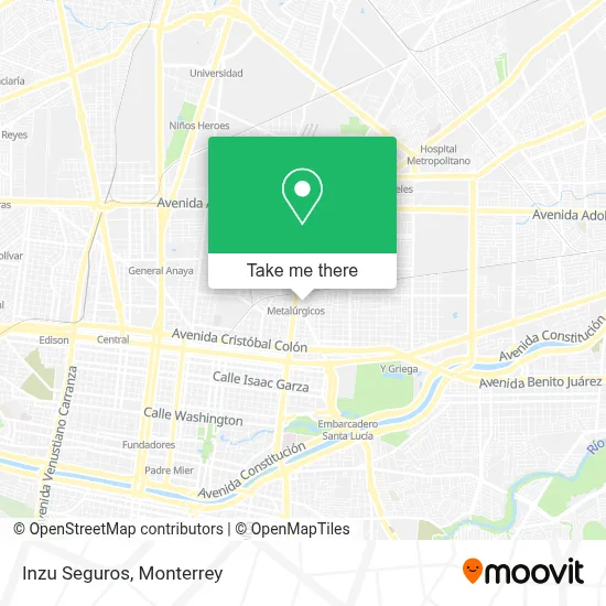 Inzu Seguros map