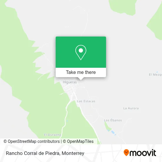 Rancho Corral de Piedra map