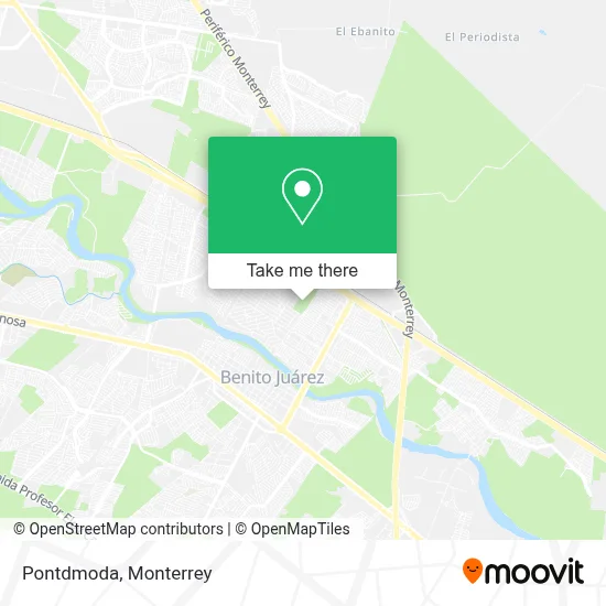 Pontdmoda map