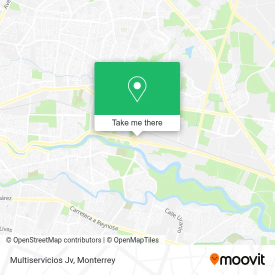 Multiservicios Jv map