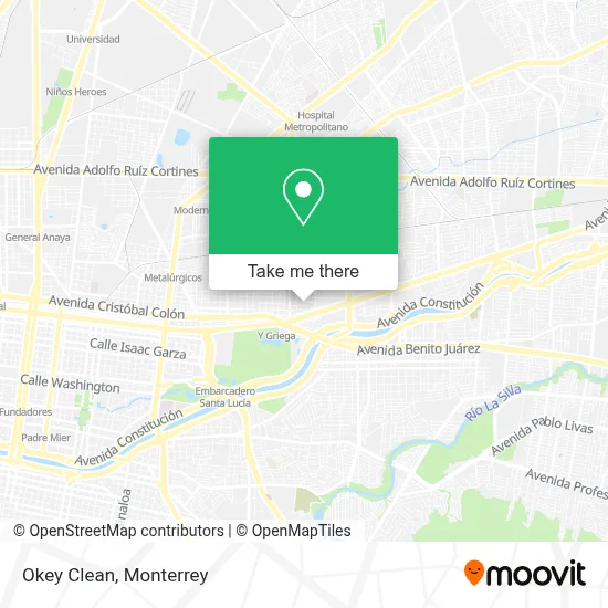 Okey Clean map