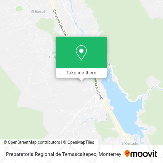 Preparatoria Regional de Temascaltepec map