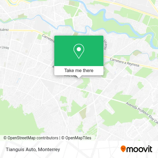 Tianguis Auto map