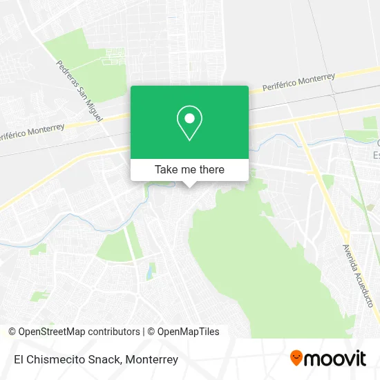El Chismecito Snack map