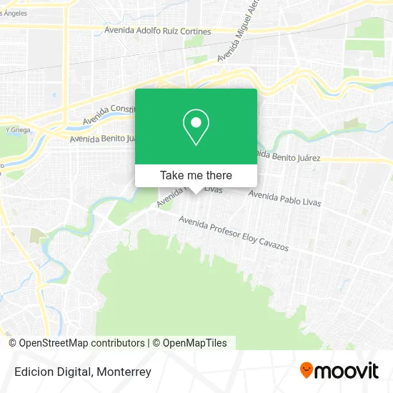 Edicion Digital map