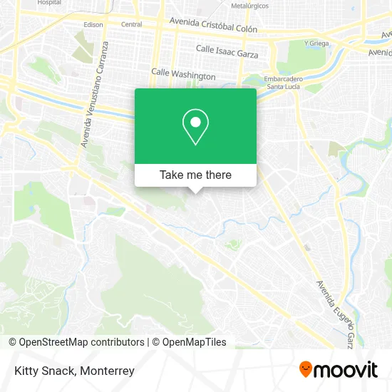 Kitty Snack map
