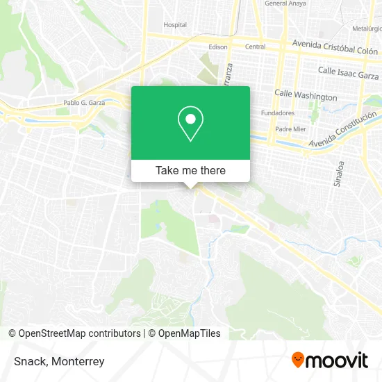 Snack map