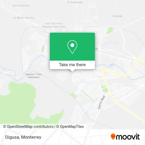 Digusa map