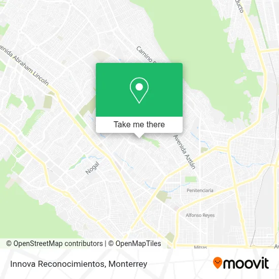 Innova Reconocimientos map