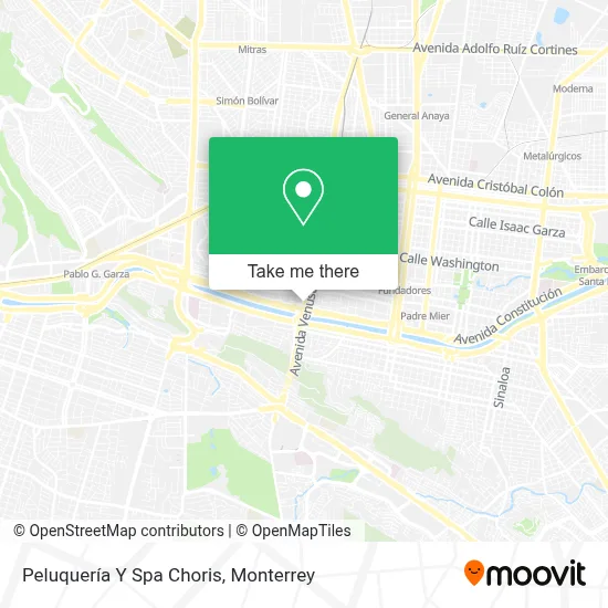 Peluquería Y Spa Choris map